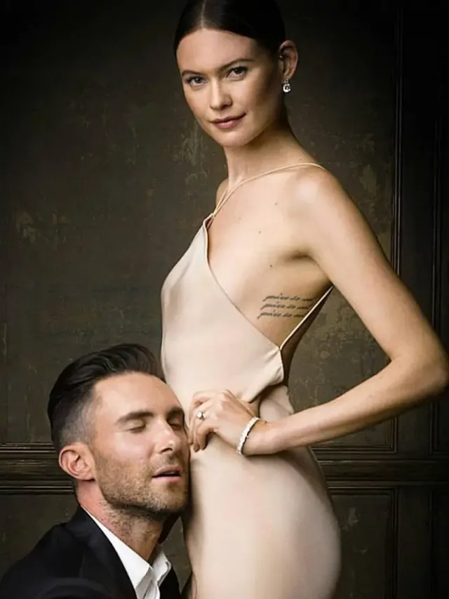 Adam Levine and Behati Prinsloo